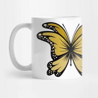 yellow Butterfly Mug